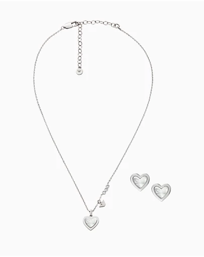 Emporio Armani - Silver Tone Jewellery Set