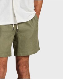 Academy Brand - Jeff Linen Short