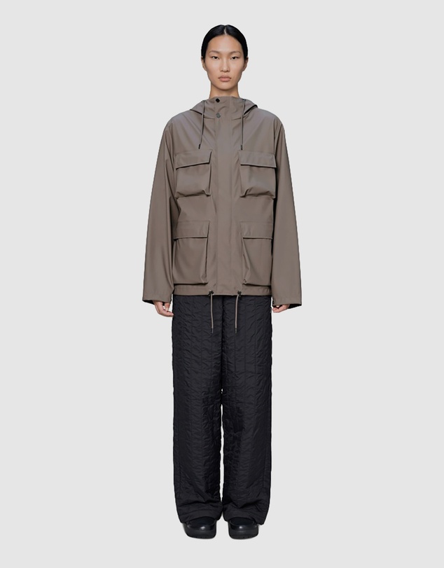 RAINS - Women's Pocket Jacket Cinder