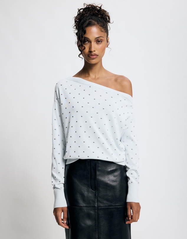 Lover - Ramona Stud Asymmetrical Jumper