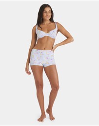 Roxy - Womens Wildflower High Waist Bikini Bottom
