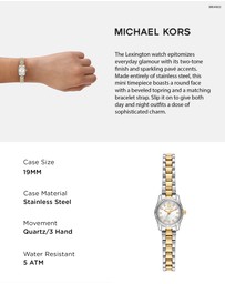 Michael Kors - Lexington Multicolour Analogue Watch