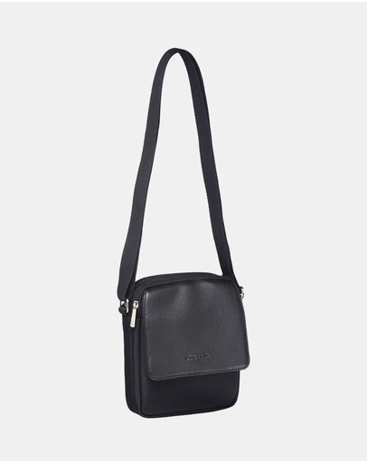 Pierre Cardin - Pierre Cardin Nylon with Leather Trim Travel Bag