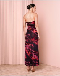 Azzurielle - Flore Strapless Maxi Dress