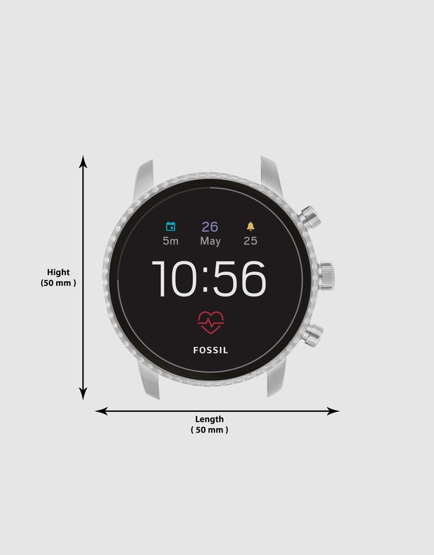 Fossil - Explorist Hr Smartwatch Men's Digital Watch