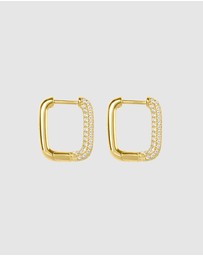 Pastiche - Avery Hoops - White