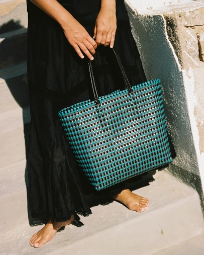 Mimmi Terra - Woven Traveller Tote Stromboli
