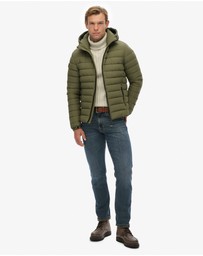 Superdry - Hooded Fuji Padded Slim Fit Jacket