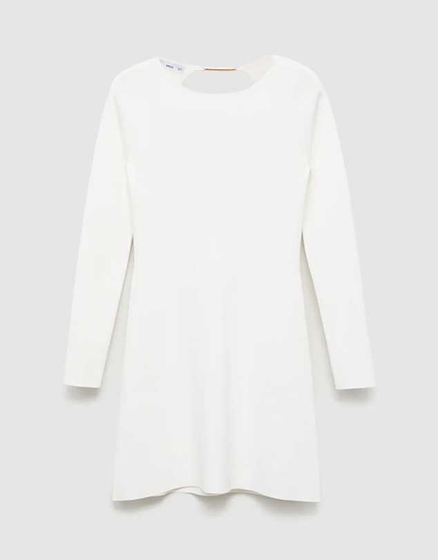 M.N.G - Open-Back Knitted Dress