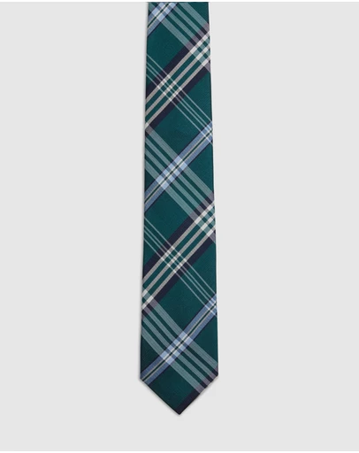 Oxford - Fenton Check Silk 7Cm Tie