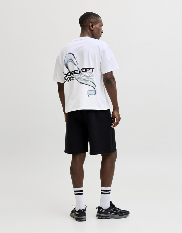 Jack & Jones - JCobiarritz Chrome Print Tee STYD SS26