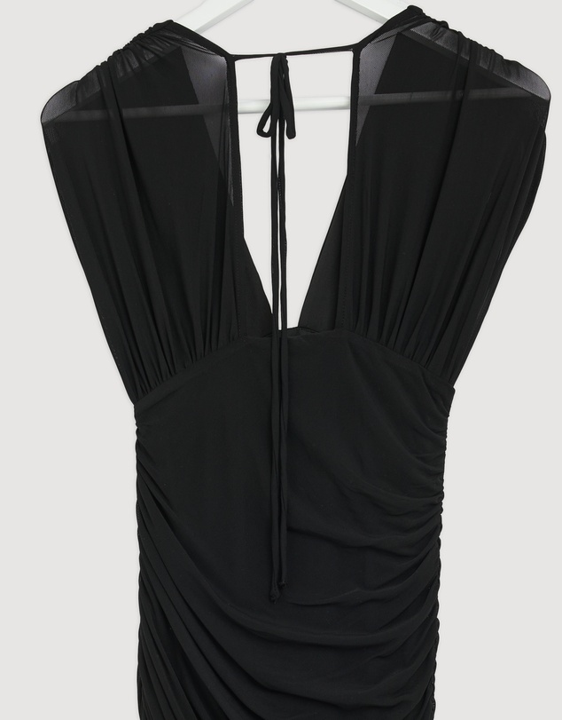 Revibe - Repaired CHANCERY Josie Mesh Maxi Dress - AU 10