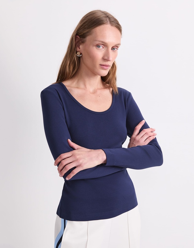 Sportscraft - Heidi Scoop Neck Top