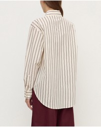 Assembly Label - Amaro Italian Stripe Long Sleeve Shirt
