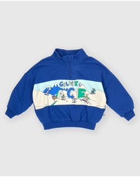 Goldie + Ace - Alpine Quarter Zip Sweater - Babies-Kids