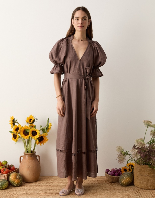 BOTEH - Myra Smock Maxi Dress