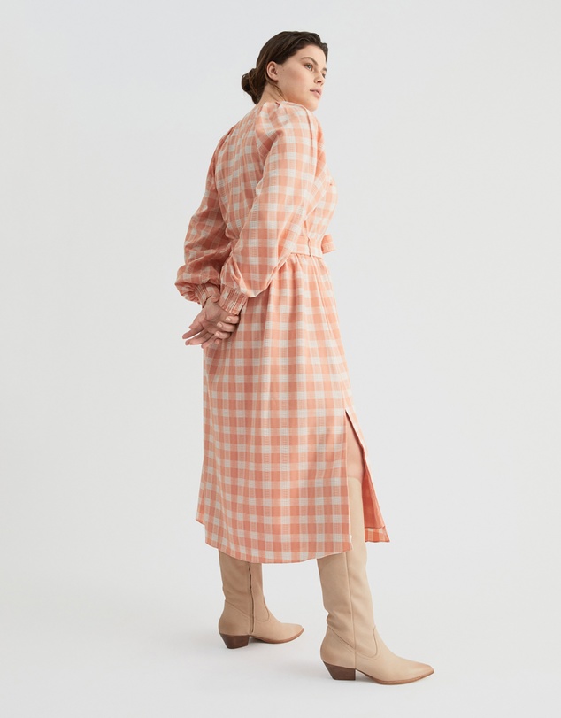 Witchery - Check Shoulder Shirt Dress