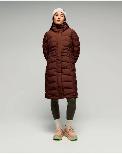 Kathmandu - Winterburn Down Puffer 600 Fill Longline Warm Winter Coat
