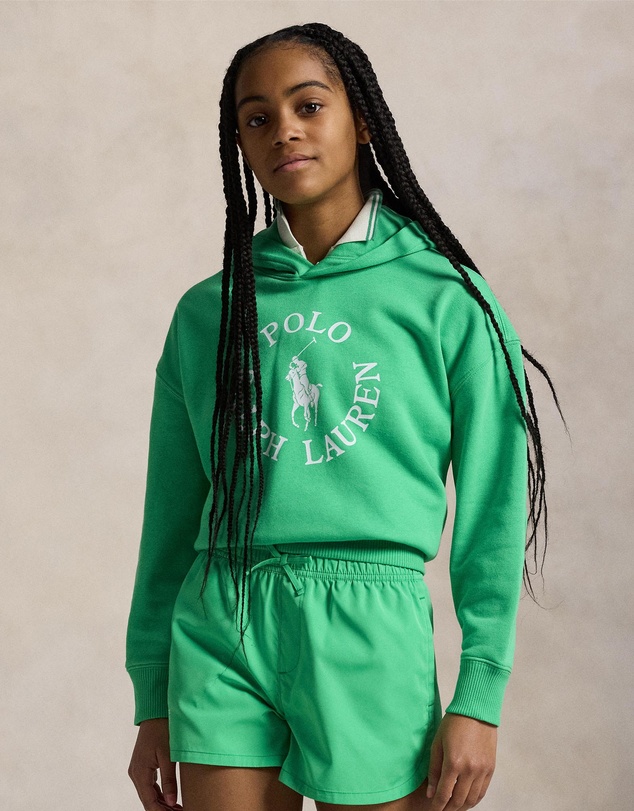 Polo Ralph Lauren - Big Pony Logo French Terry Hoodie - Kids-Teens