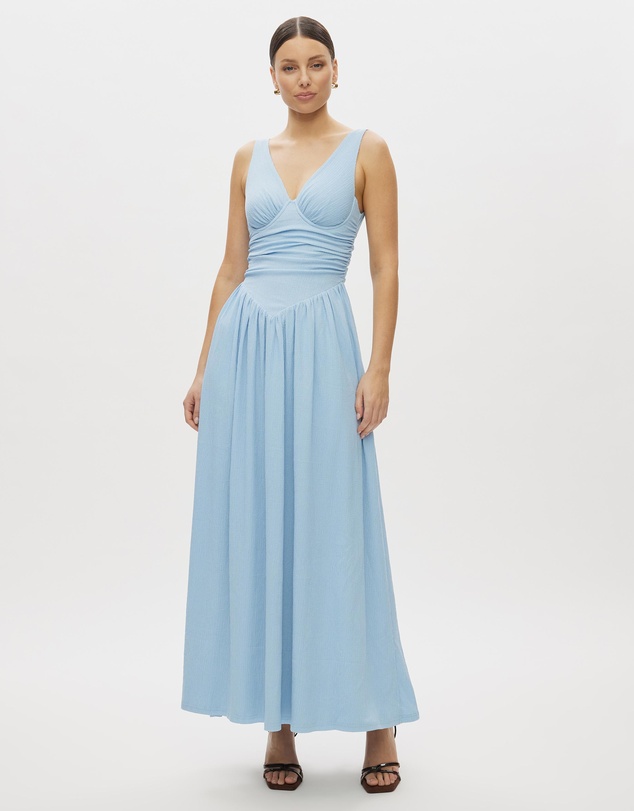 Minima Esenciales - Bhava Bustier Maxi Dress