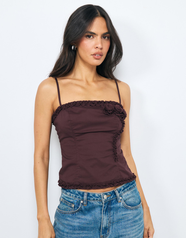 AERE - Esme 3D Floral Top