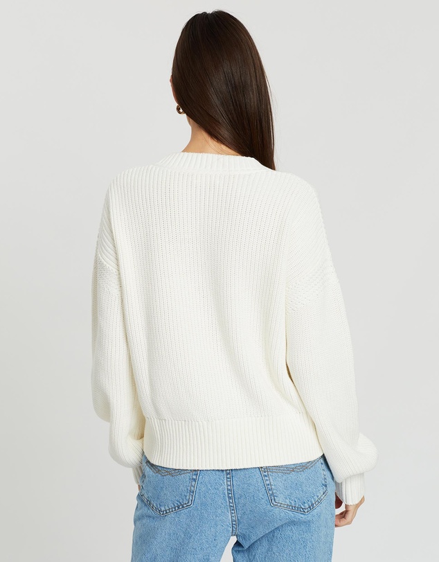 Jag - Chunky Cotton Cardigan