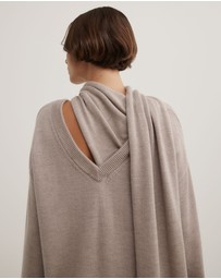 Witchery - Scarf Detail Knit
