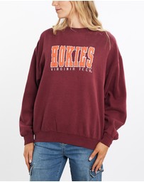 Vintage by The Real Deal - Pre Loved - Vintage 90s Virginia Tech Hokies Sweatshirt