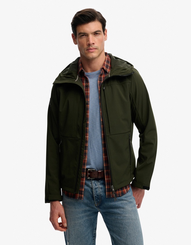 Superdry - Hooded Softshell Trekker Jacket