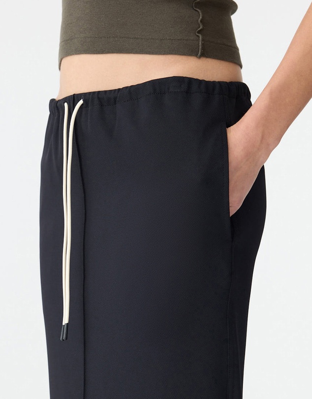 Bassike - Stretch Twill Minimal Skirt