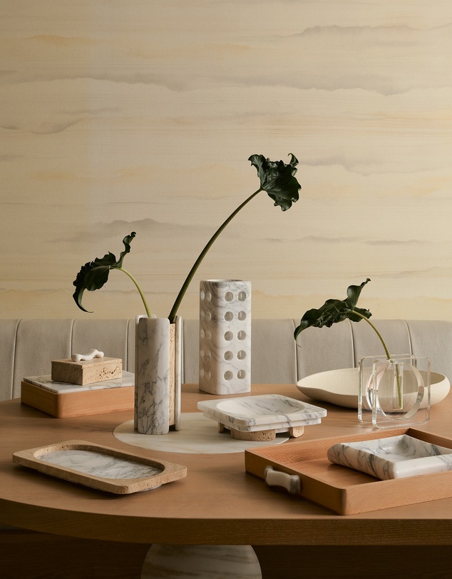 Greg Natale - Stella Box Travertine & Arabescato