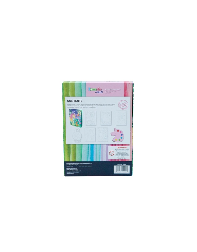 Icando - Mystical Unicorns Watercolour Art Set