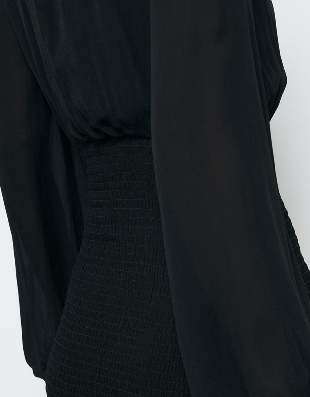 AERE - Tide Shirred Waist Maxi Dress