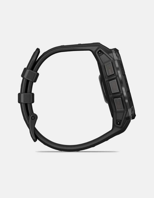 Garmin - Instinct 3 45mm AMOLED Black Bezel with Black Band