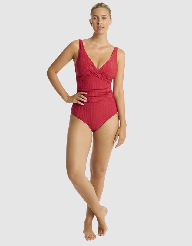 Sea Level Australia - Honeycomb Cross Front Multifit One Piece