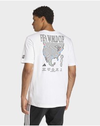 adidas Sportswear - FIFA World Cup 26™ Map Graphic T-Shirt Mens
