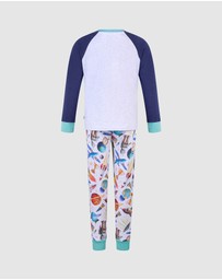 Fleur Harris - 'Outer Space' Nightfall Sleep Set in Grey Marle