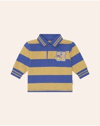 Huxbaby - Collegiate Hux Stripe Rugby Shirt - Babies-Kids
