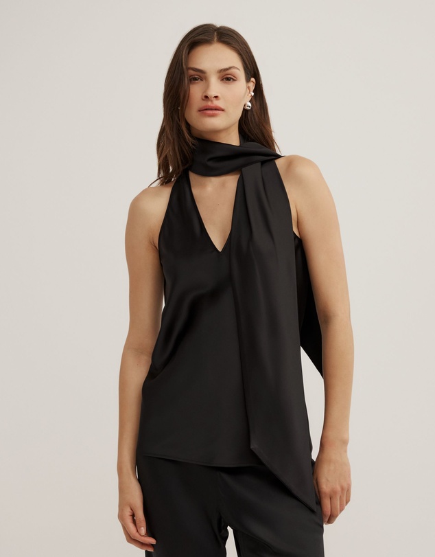 Witchery - V-neck Scarf Top
