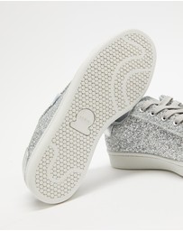 Holster - Starlite Vegan Glitter Sneaker - Silver - Women's