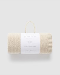 Purebaby - Essentials Textured Blanket-Babies