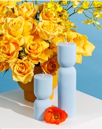 XRJ Celebrations - Spice Candle Pastel Blue