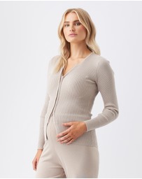 Ripe Maternity - Romee Zip Through Knit
