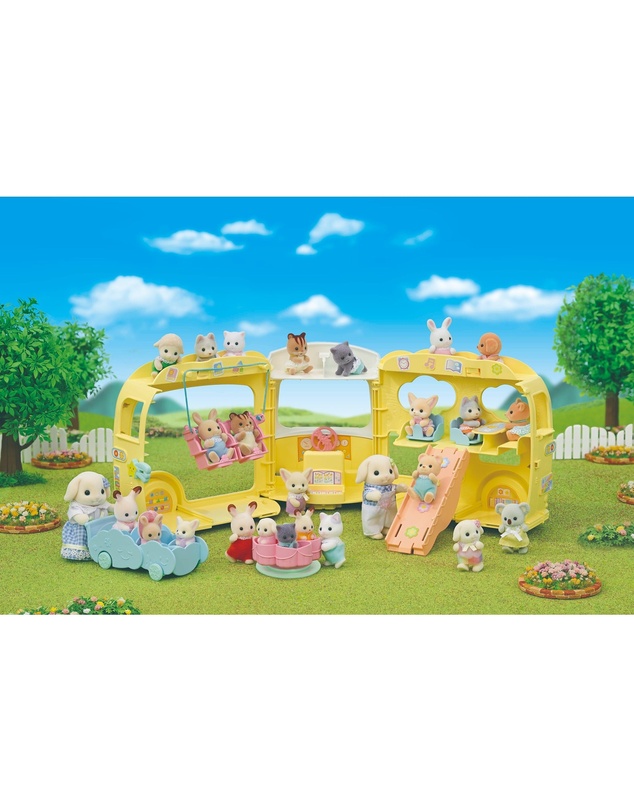 Sylvanian Families - Sylvanian Families Rainbow Fun Nursery Bus