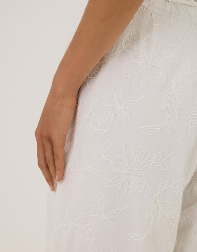 Atmos&Here - Eliza Embroidered Pants