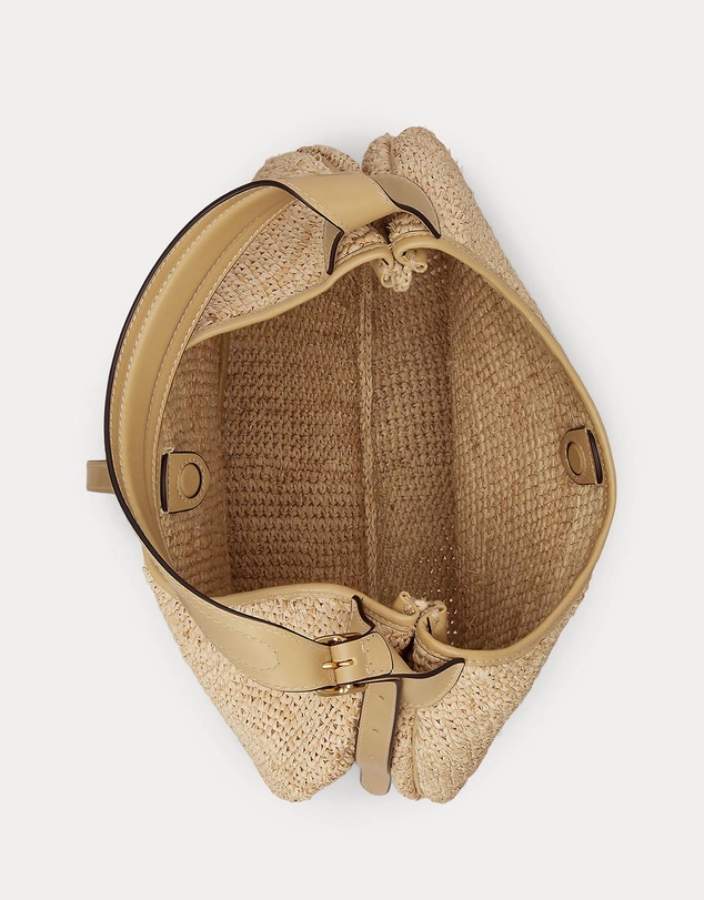 Polo Ralph Lauren - Polo ID Raffia Large Shoulder Bag - The ICONIC Exclusive