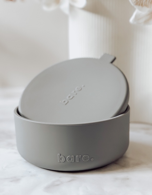 Bare The Label - Silicone Bowl and Lid