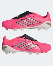adidas Performance - PREDATOR LEAGUE Fold-Over Tongue Firm Ground Foot Football Ball Boots Kids