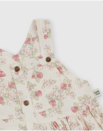 Goldie + Ace - Strawberry Fields Pinafore Dress - Babies-Kids