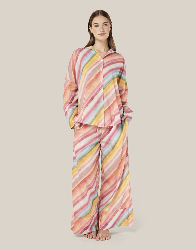 Papinelle - Sophie Stripe Full Length PJ